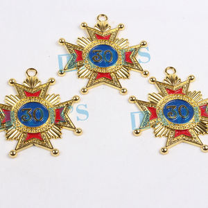 Maçonnique Rose Croix 30e Degré Sash Jewel Meilleur Matériel Franc-Maçon Regalia Jewel Maçonnique - Product Image 5