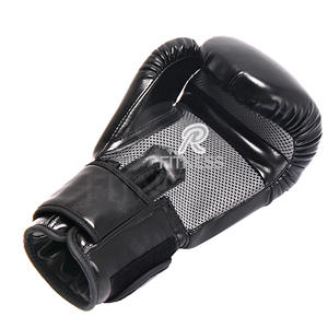 Guantes Deportivos Profesionales de Cuero de 14oz, Antideslizantes, con Cierre de Gancho y Bucle, Personalizables, para Boxeo, MMA, Kickboxing, Artes Marciales y Sparring - Product Image 4