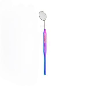 กระจกส่องฟันแบบปรับแต่งได้ด้ามจับทนทานเครื่องมือดูแลช่องปากคุณภาพระดับพรีเมียมเครื่องมือทันตกรรม - Product Image 5