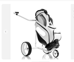 Electric Golf <b>Trolley</b> Bag Set Carbon Look Lithium Battery 3 <b>Wheel</b> Remote Control Golf Cart <b>for</b> 18 36 Holes - Product Image 1