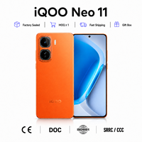 Nouveau téléphone de jeu 5G IQOO Neo 11 version chinoise, puce Snapdragon 8 Elite Q2, écran LTPO 2K 144Hz, 7500mAh, 100W, IP69, NFC