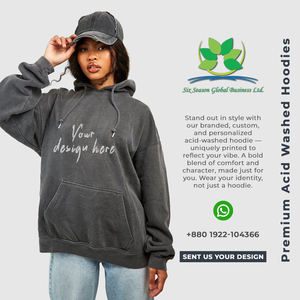 เสื้อฮู้ดขนแกะหนาใส่ได้ทั้งชายและหญิงเสื้อซักกรดดีไซน์ตามสั่งแนวสตรีทแฟชั่นสำหรับฤดูหนาว - Product Image 5