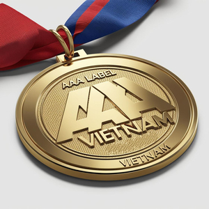 Suministro directo de fábrica, medallas acrílicas impresas coloridas para competiciones de baile, configuración de ilustraciones gratuitas, Medalla deportiva de fundición de aleación de madera - Product Image 5