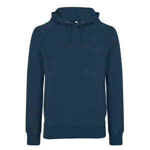 Custom Logo <b>Bulk</b> Wholesale High Quality Windproof Eco-Friendly Screen Print Cotton French <b>Terry</b> Winter Men's Loose Fit Hoodie - Product Image 3