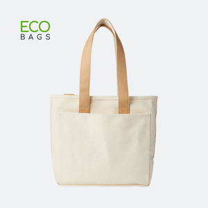 Sac fourre-tout à bandoulière en toile de coton biologique écologique imprimé personnalisé réutilisable pour faire du shopping, cadeau ou emballage - Product Image 2