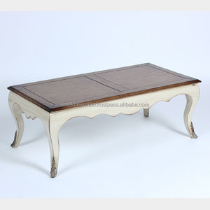 Mesa de Centro Moderna para Sala de Estar Estilo Indonesio No. 7305, Tamaño 110x55x40cm, Madera de Caoba Antigua de Alta Calidad - Product Image 2