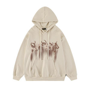Most Popular Plain Blank Custom <b>Pullover</b> <b>Men</b> Winter Hoodies Streetwear High Quality 100% Cotton Fleece Eco-Friendly Sweatshirt - Product Image 4