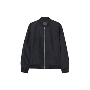 Hiver Hommes Canvas Stand Collar Bomber Jackets Casual Outwear Fleece Warm Windbreaker Baseball Coat - Product Image 1