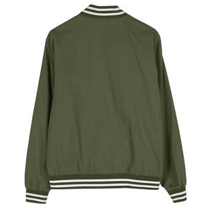 Blouson universitaire élégant pour hommes et femmes, coupe confortable et ourlet côtelé, idéal pour les tenues décontractées, le streetwear et les activités de plein air 2026 - Product Image 4