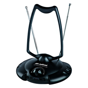 Antena Digital Terrestre Meliconi DVB-T T2 Negra 881001 USB Recepción de TV Interior - Product Image 2