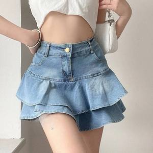 Pantalones cortos con volantes para mujer, diseño moderno, ropa informal cómoda y transpirable, gran oferta, pantalones cortos con volantes para mujer de alta calidad - Product Image 2