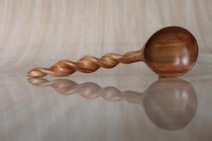 Cuchara de Madera de Acacia con Mango Corto, Mini Cuchara de Madera para Frascos de Especias, Accesorios de Cocina al Precio Más Bajo - Product Image 4