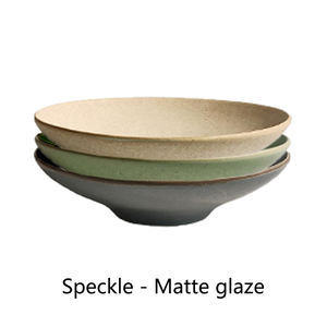 Bol salade con esmalte reactivo clásico, cuenco grande para ensalada y frutas, platos <span class=keywords><strong>de</strong></span> cerámica para pasta y fideos, venta al por mayor - Product Image 4