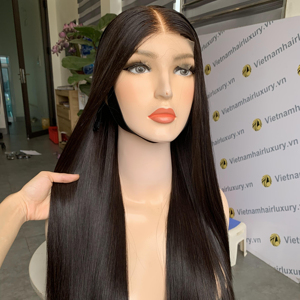 Extensiones de cabello vietnamita suave y sedoso de Vietnam Remy libre de caída libre medio ondulado virgen natural cabello vietnamita - Product Image 1