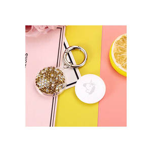 Netzy 03 Compatible avec Airtag Porte-clés en cristal Or Silicone pour un suivi facile - Product Image 4