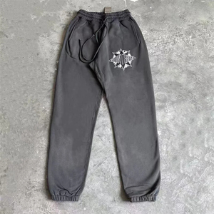 En gros Personnaliser Survêtement Lourd Meilleure Qualité Fissuré Dtg Impression Acide Lavé Unisexe À Capuche streetwear Mode - Product Image 6