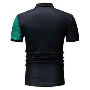 Polo de alta calidad para hombre, diseño de camiseta al por mayor, Polo de golf de punto de algodón 100% personalizado para hombre, camisetas con logotipo bordado, 2017 - Product Image 2