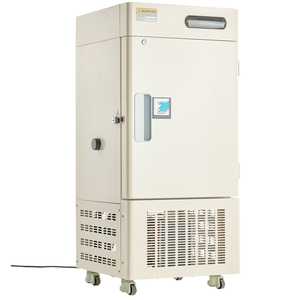 Upright Ultra Low Temp Laboratory Deep Freezer 28L Digital Display Adjustable Temperature 40 123 Fahrenheit Casters 3-Year - Product Image 1