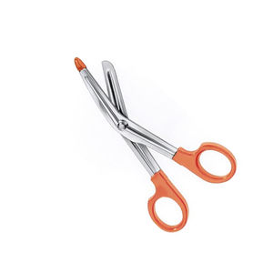 Tijeras de vendaje LISTER en ángulo a lado dentadas en el Interior 1 Sonda de hoja puntiaguda 145 mm 5,34 "mango de plástico tijera de utilidad - Product Image 1