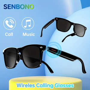 Gafas Inteligentes Inalámbricas SENBONO con Micrófono y Altavoz Integrados, Asistente de Voz Táctil, Ofrece Control Remoto de la Cámara - Product Image 5