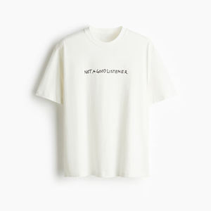 Camiseta de Hombre con Estampado de Serigrafía, Estilo Urbano, Cuello Redondo, Verano, Algodón Suave, Tejido de Punto, Corte Regular, Formal - Product Image 3