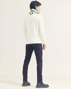 Sweat à capuche d'hiver pour hommes avec impression numérique imprimée personnalisée de couleur unie de haute qualité avec tissu polaire coupe ajustée et poche - Product Image 6