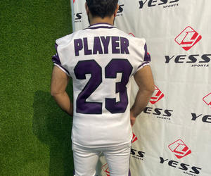 Conjuntos de Pantalones y Camisetas de Fútbol Americano de Manga Corta, Ligeros, Cómodos, Uniformes de Alta Calidad con Impresión por Sublimación - Product Image 4