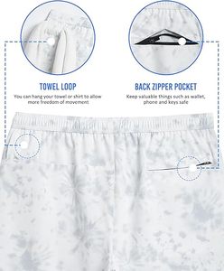 กางเกงขาสั้นออกกำลังกายแบบ 2-in-1 สำหรับผู้ชาย ดีไซน์ใหม่ สำหรับฤดูร้อน ผ้าทึบ เป็นมิตรกับสิ่งแวดล้อม สวมใส่สบาย เหมาะสำหรับวิ่งและเล่นกีฬา - Product Image 4