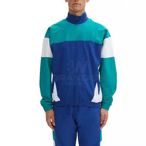 ชุดกันลมสำหรับผู้ชายชุดกันลมสำหรับผู้ชายวัสดุทนทานพิมพ์โลโก้ขนาดพิเศษใช้กลางแจ้ง - Product Image 5