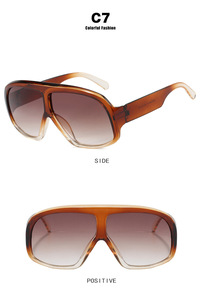 Fenyi แว่นตากันแดดผู้หญิงแบบชิ้นเดียวกรอบใหญ่, UV400 PC ฮิปฮอปปกป้องแสงแดดบุคลิกยุโรปและอเมริกาขายส่ง - Product Image 5