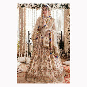 Four Season Fest Fancy Salwar Kameez Casual Shalwar Kameez Indian Pakistani Party Wear Vestidos de novia para mujeres - Product Image 4