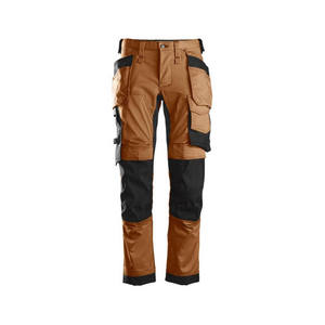 Wholesale Men's Pants Safety <b>Work</b>-wear <b>Clothes</b> with Multi Pocket Pants Reflective <b>Construction</b> Cargo Stretch <b>Work</b> Trousers - Product Image 4
