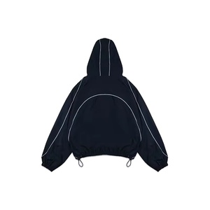 ชุดกันลมกันน้ำสำหรับกีฬากลางแจ้งชุดวอร์มมีซิปออกแบบโลโก้ได้ตามต้องการ - Product Image 3