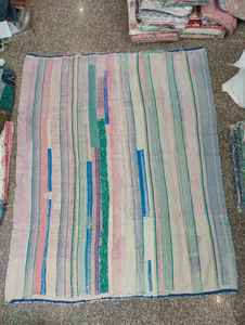 Sostenible 100% algodón Reversible hecho a mano Kantha cosido a mano tradicional Vintage hecho a mano Boho Chic decoración del hogar Kantha - Product Image 5