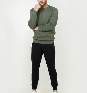 Venta caliente Slim Fit Sudaderas Para Hombres Ropa Casual Cómodo Algodón Mezclado Pullover Hombres Sudaderas Precio de alta calidad - Product Image 2