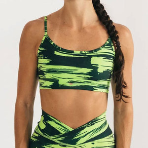 Streetgrace Women's Lightweight Gym Fitness Bra Custom Logo OEM <b>Top</b> Private Label Activewear Breathable Team Branding Supply - Product Image 1