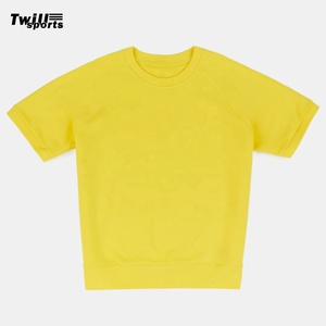 เสื้อยืดกีฬาผู้หญิง ผ้าทวิลล์ สปอร์ต ปักโลโก้ตามสั่ง ผ้าฝ้าย 100% ทรงหลวม คอกลม คุณภาพสูง ดีไซน์ปักลายลำลองสำหรับฤดูร้อน - Product Image 1
