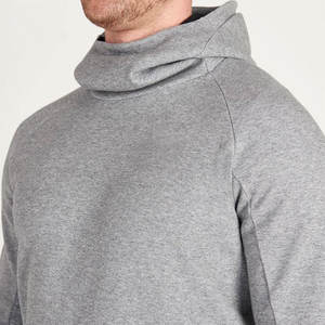 Venta al por mayor de alta calidad de los hombres Plain Hoodie Regular Fit Street Fashion Men Sports Wear Plus Size Men's Hoodies chándal transpirable - Product Image 6