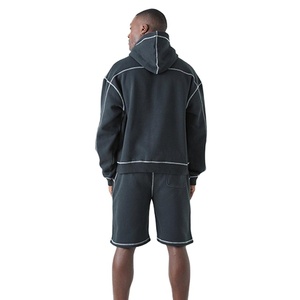 Sudadera con Capucha para Hombre, Venta al Por Mayor de Fábrica, OEM, Estilo Urbano Unisex, 340 g/m², Cálida y Cómoda para Invierno, con Logotipo Personalizado - Product Image 3