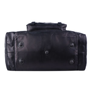 Bolsa de lona con logotipo personalizado al por mayor, piel auténtica, cremallera, poliéster, bolsillo para llevar a mano, diseño moderno, tela deportiva privada - Product Image 4