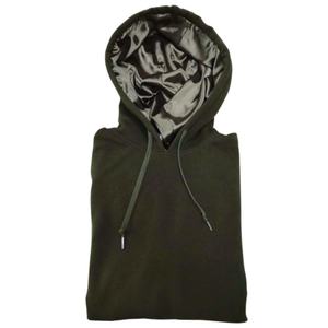 Sudaderas Extra Grandes Personalizadas para Hombre, Diseño de Invierno, Forro de Satén de Seda Liso, Capucha Suave y Acogedora, Técnica Bordada, Nuevos Estilos Sólidos - Product Image 5