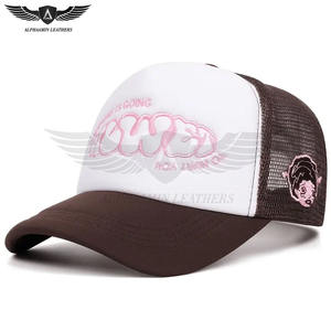 Gorra de Camionero Estilo Hip-Hop Bordada, Gorra de Béisbol Deportiva 100% Poliéster para Otoño e Invierno, Gorras Deportivas Hechas a Mano - Product Image 5