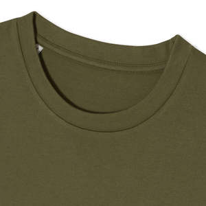 Blank Oversize T-shirt Men Sublimation Cotton <b>Plain</b> <b>Colour</b> Crewneck T-shirts For Unisex - Product Image 4