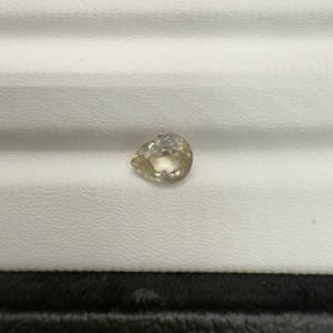 เพทายสีขาวจากธรรมชาติของศรีลังกาเป็นเหลี่ยมเพชรพลอยอัญมณีทรงหลวมสำหรับทำเครื่องประดับ - Product Image 3