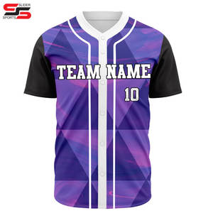 เสื้อเบสบอลติดกระดุมเสื้อเจอร์ซีย์สำหรับเยาวชนเสื้อเบสบอล - Product Image 1