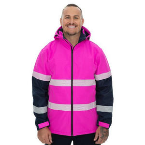 Chaqueta de Seguridad Reflectante de Alta Visibilidad, Ropa de Trabajo Transpirable de Alta Calidad 100% Poliéster, Logotipo Personalizable, Ropa de Trabajo de Malla para Invierno - Product Image 5