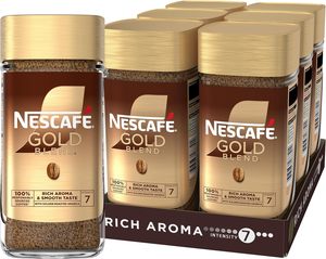 Café Instantáneo NESCAFÉ Gold Blend, Café Instantáneo Premium, Aroma Intenso y Sabor Suave, 200g - Product Image 1