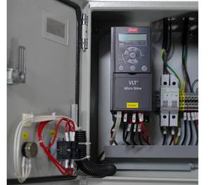 Ventilateur de plafond industriel HVLS de 16 pieds, 220V, triphasé, grand diamètre, pour entrepôts et usines - Product Image 6