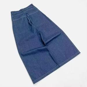 Jeans baggy taille haute, jambe droite, respirant, écologique, denim confortable - Product Image 4