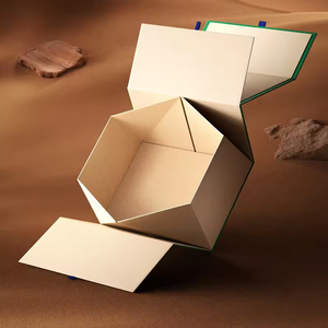 Caja de Regalo Magnética Rígida de Cartón con Logotipo Personalizado, Hecha con Materiales Reciclados Ecológicos, Acabado de Lujo, Estampado en Caliente y Esponja - Product Image 5